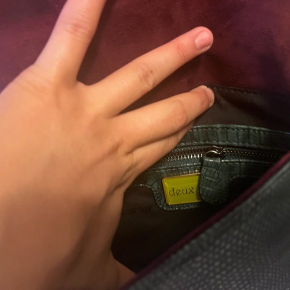 Deux Lux basketprint messenger bag small - Picture 2 of 5